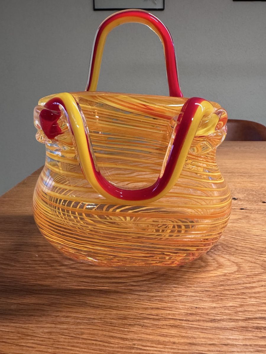 Vase & Récipients: Leonardo Glasvase Handtasche  – D'occasion à Niederbüren par Oetschli 3