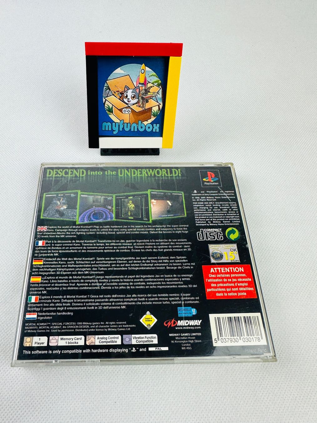 Giochi: Playstation 1 PS1 Mortal Kombat Special Forces – Usato da Kappel SO venduto da MyFunBox 1
