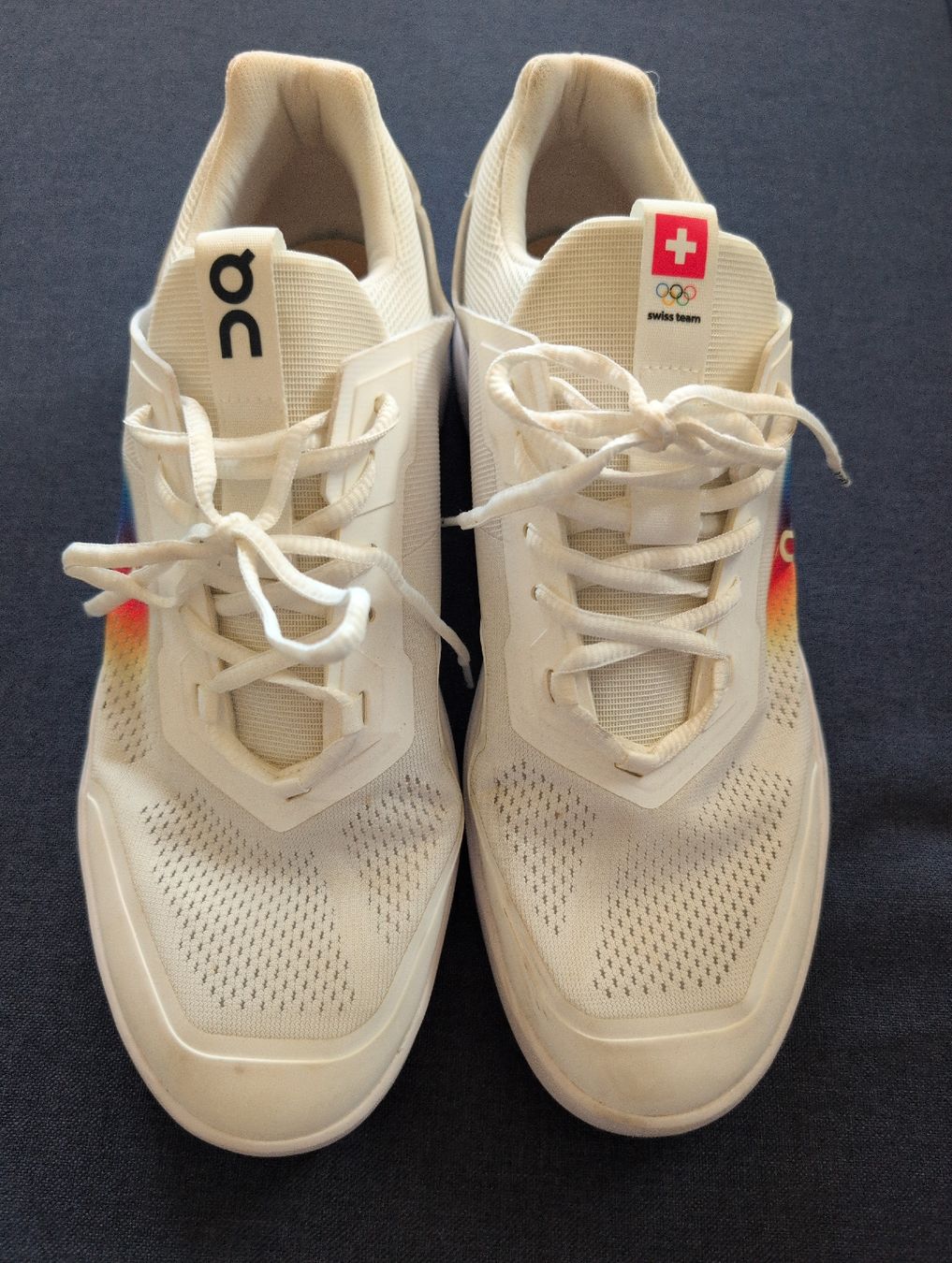 On Scarpe da uomo: ON Shoe "the roger" olympia edition  – Usato da Bern venduto da cyclingpeter 2