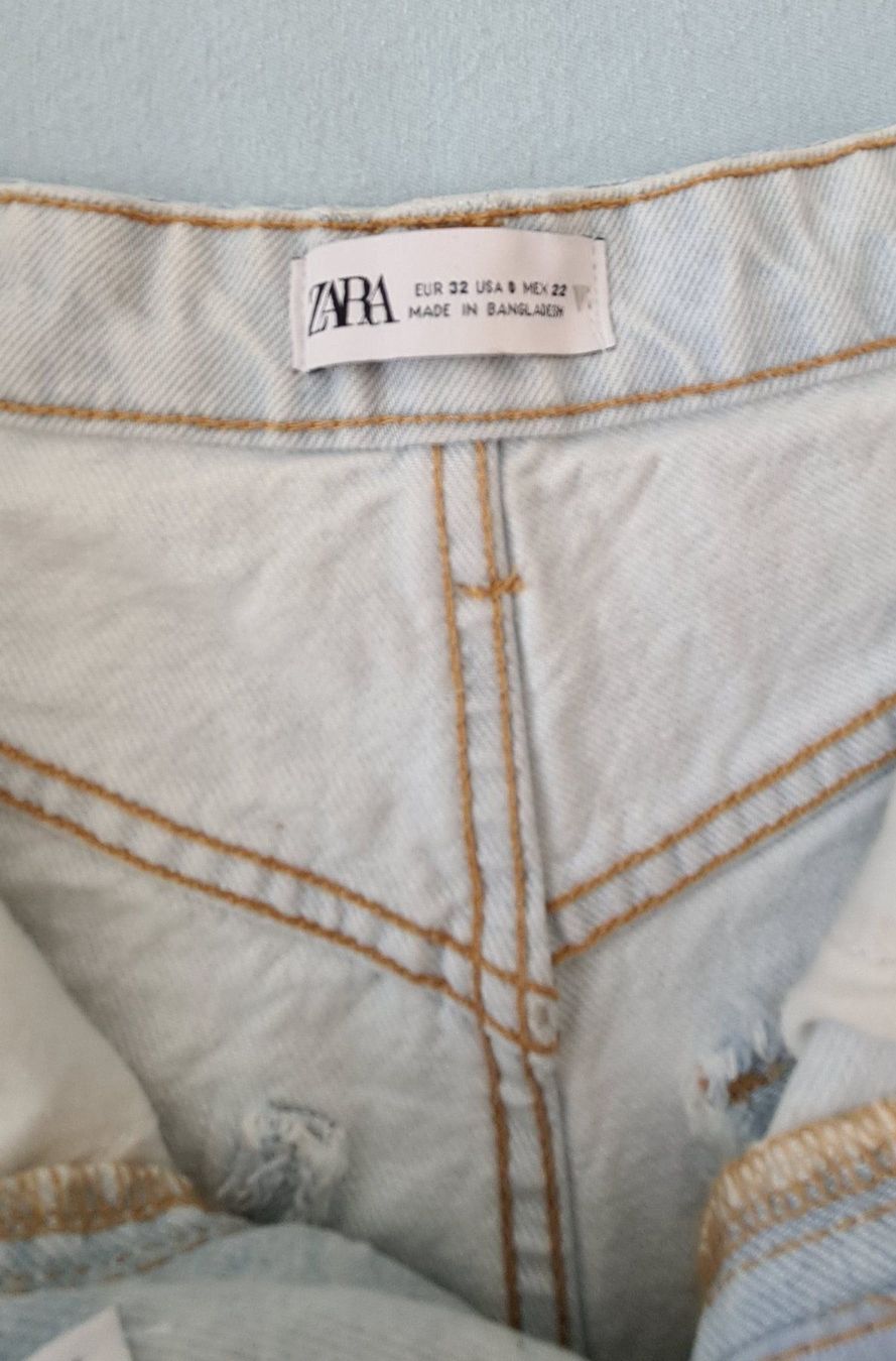 Zara Hosen: Minishort taille haute - taille 32 – Neu (gemäss Beschreibung) aus Genève von Saleena 2