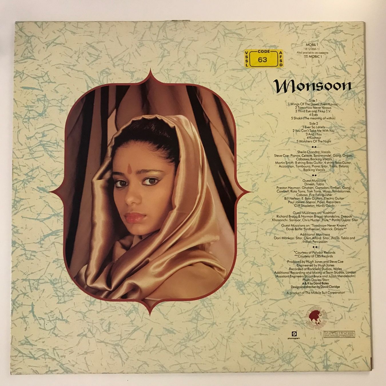 Vinyles: Monsoon - Third Eye – D'occasion à Aesch BL par BlueMusicRecords 1
