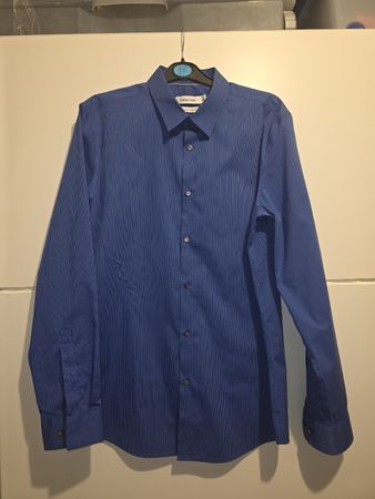Chemise Calvin Klein bleue – Body Fit – Taille M