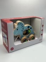 Spielba Nachzieh Dino Triceratops Holzspielzeug 12m+