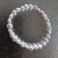 Elegantes Süsswasser-Perlen Armband, neu❣️Top!