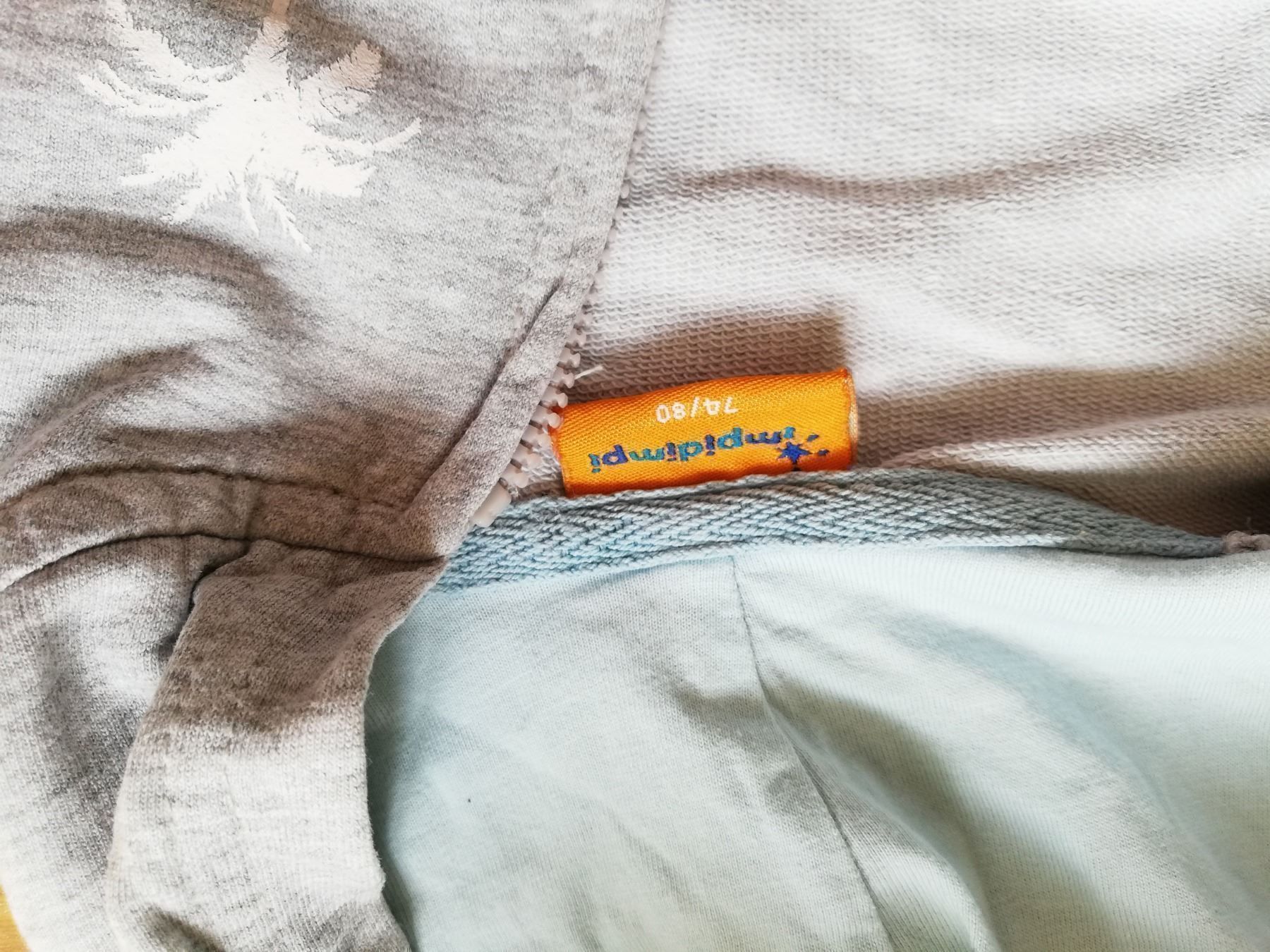 Giacche & Cappotti: Graue Trainerjacke Mädchen 74/80 – Usato da Büttikon AG venduto da Amineah 2