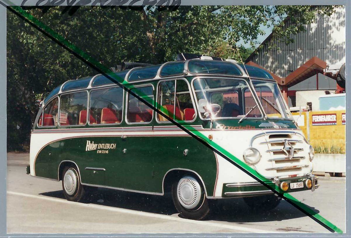 Huber Entlebuch. Borgward/Ottenbacher Reisebus. Foto! (Gebraucht) in