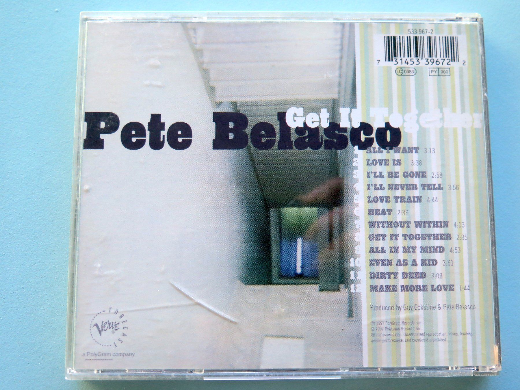 CDs: (p) CD PETE BELASCO: Get it together, 1997 – Gebraucht aus Bern von Balzamico 1