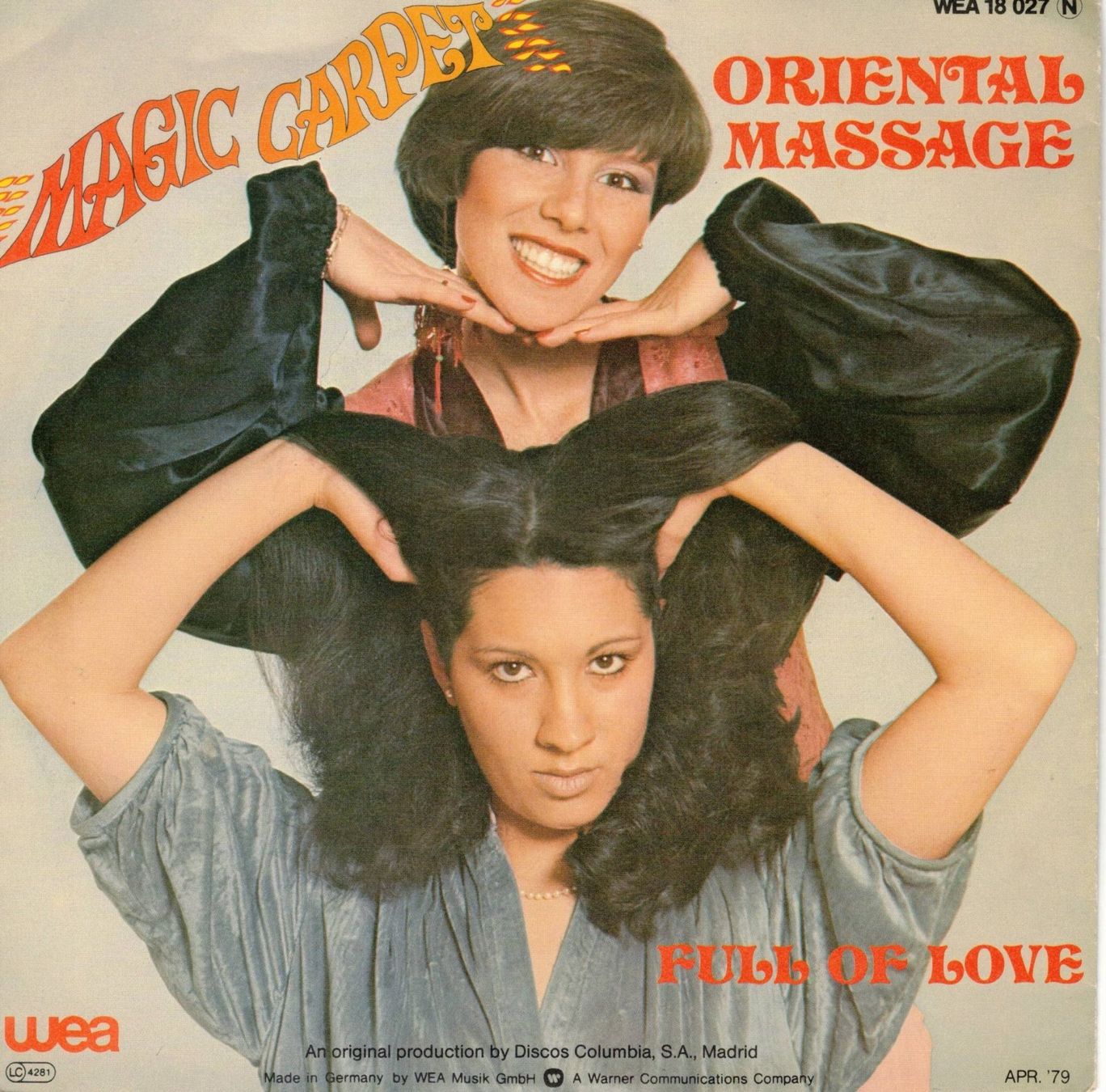 Dischi in vinile: Magic Carpet  --  Oriental Massage  Single7 – Usato da Rheinau venduto da thespecials