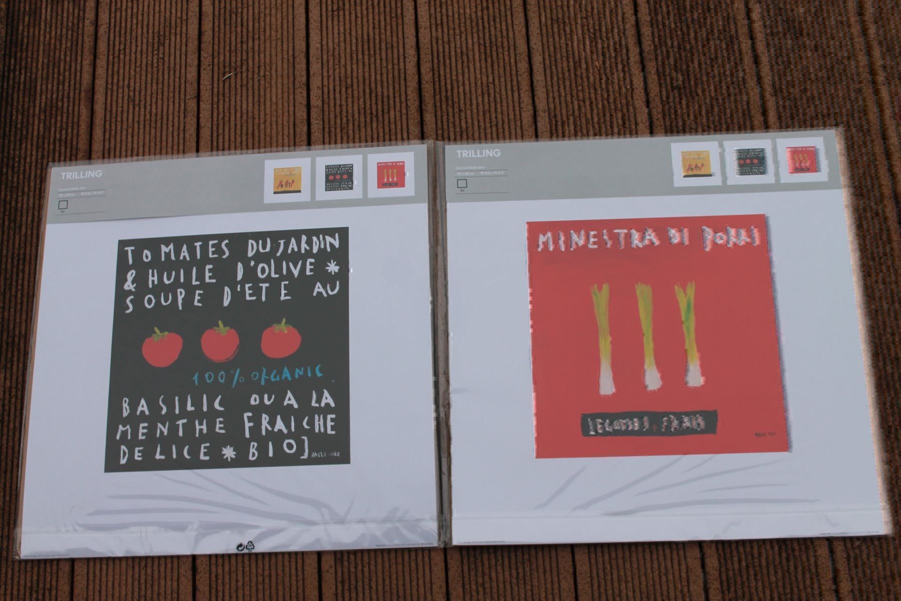 Foto & Immagini: Lot 3 posters Trilling 50x50cm NEUF – Nuovo e nell'imballaggio originale da Agiez venduto da chouchanelle 2