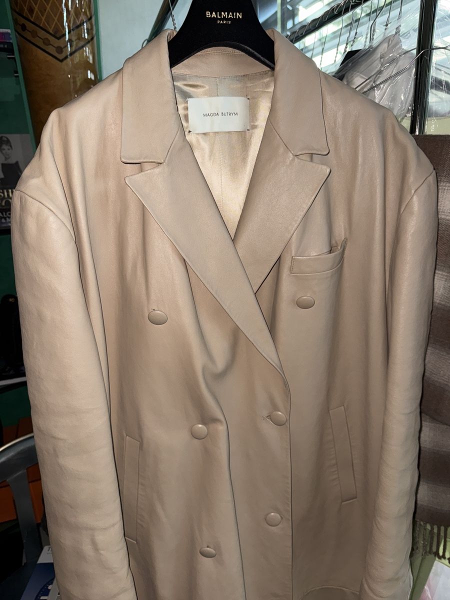 Giacche: Magda Butrym leather coat – Usato da Genève venduto da val_rp9x 4