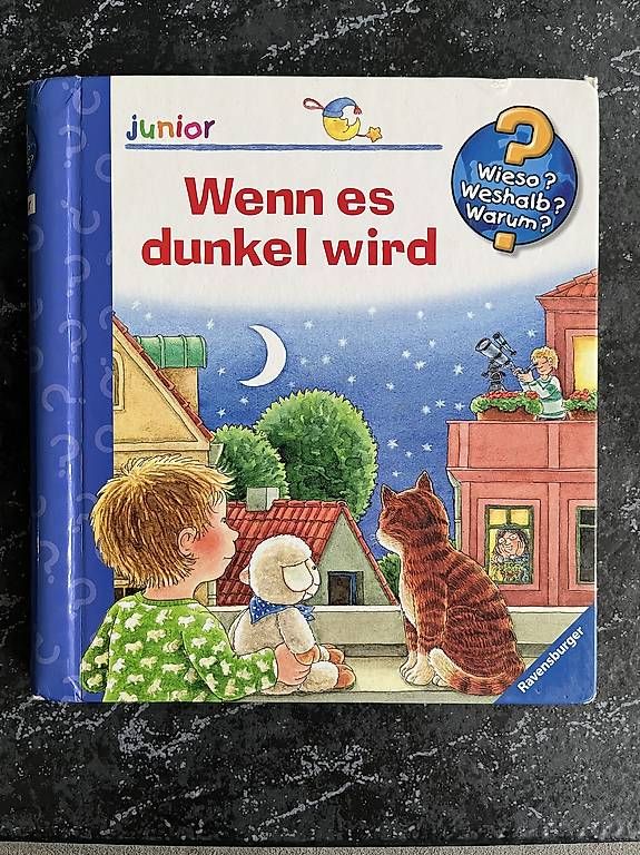 Libri: Junior Ravensburger - Wenn es dunkel wird – Usato da Kirchberg BE venduto da qualle01