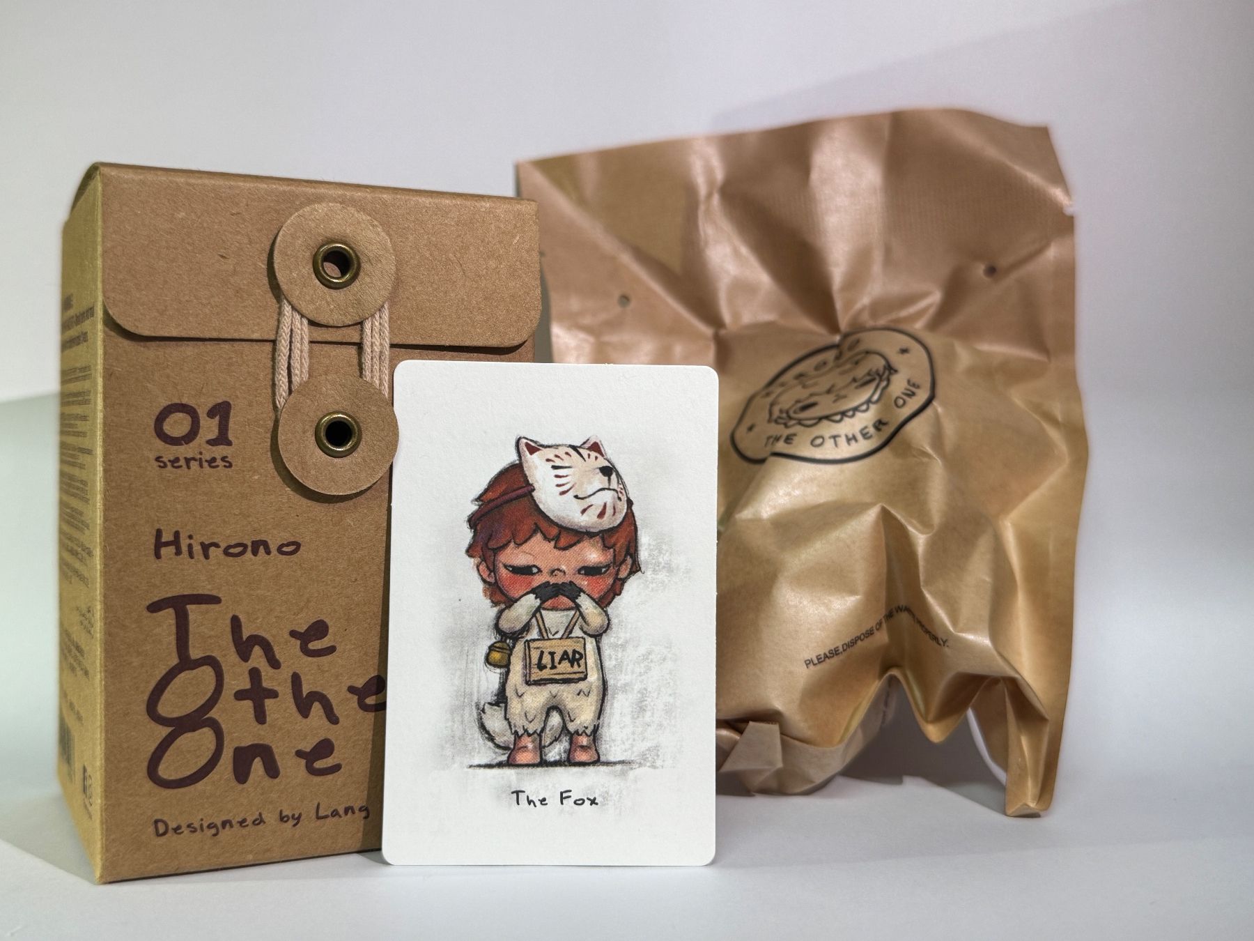 Pop Mart Figuren: Hirono The Other One - The Fox Pop Mart – Neu (gemäss Beschreibung) aus Airolo von MomTheBraggerStudio