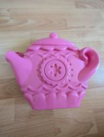 Pinke Teekanne Backform aus Silikon