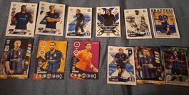 Fussballsammelkarten Set Inter Mailand 