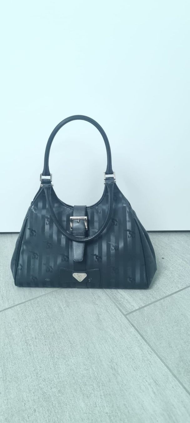 Taschen für Damen: Maison Mollerus Handtasche, Leder, Schwarz – Gebraucht aus Adlikon b.Regensdf von rut_q9zd 1