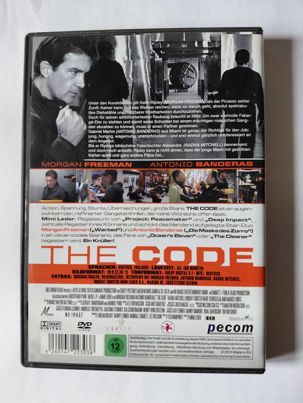 Tutti i DVDs: The Code - Vertraue keinem Dieb - DVD Morgan Freeman – Usato da Wattwil venduto da yburgler 1