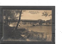 AG/ZG Reussbrücke bei Sins 1917