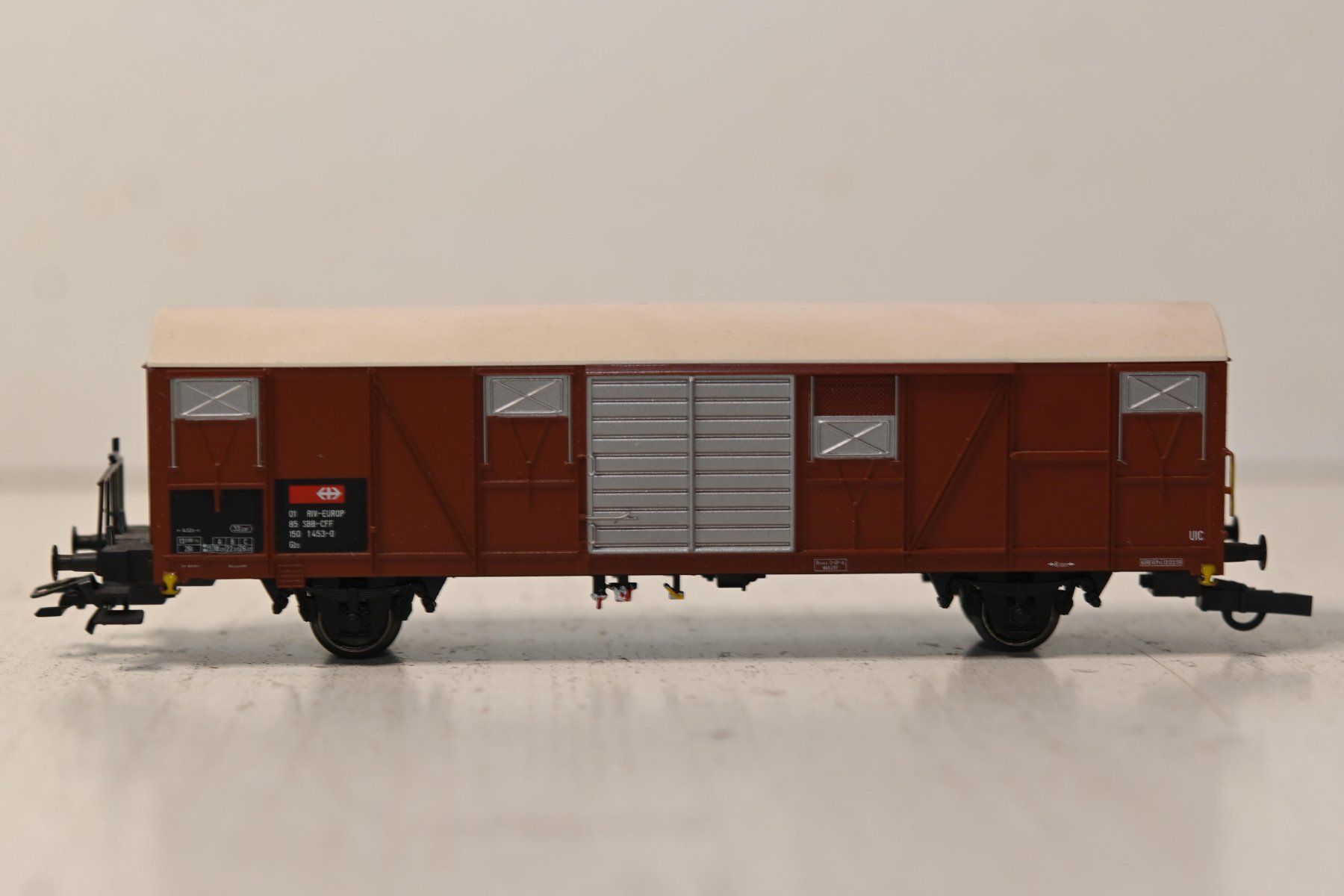 Märklin Modellini di ferrovie: SBB Gbs Märklin HO/AC mit OVP – Usato da Laupen ZH venduto da Zmoewe