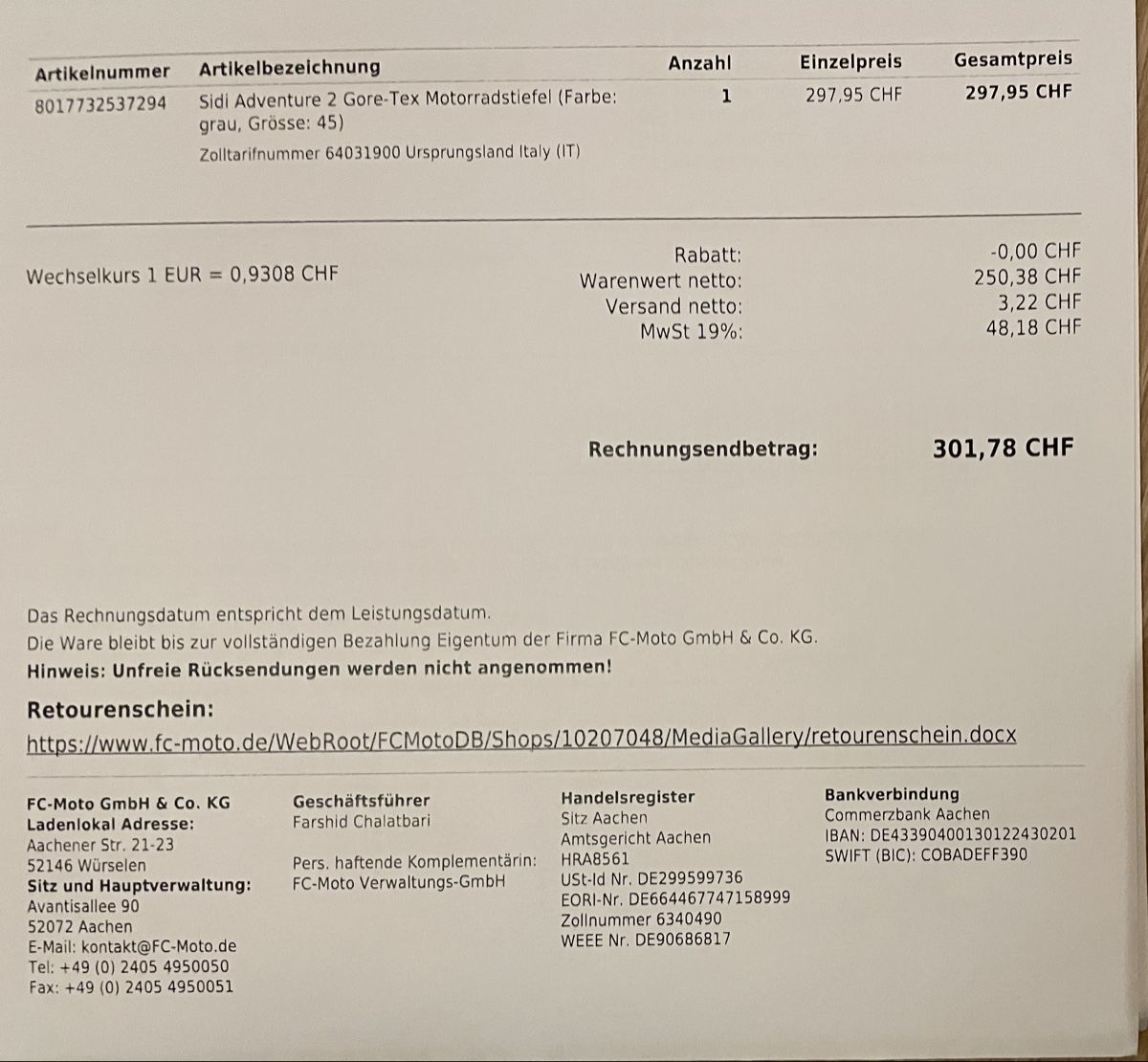 SIDI Scarpe da uomo: Sidi Motorradstiefel Neu. Grosse 45 – Nuovo e nell'imballaggio originale da Hilterfingen venduto da drc_jp8p 3