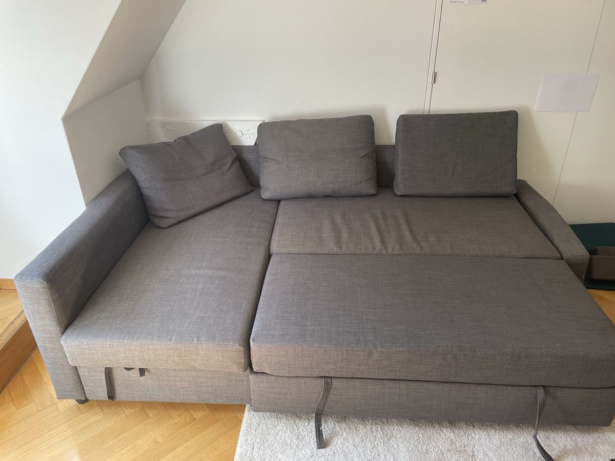 Sofas: Graues Ikea Sofa gebraucht – D'occasion à Basel par lis_9z9v 1