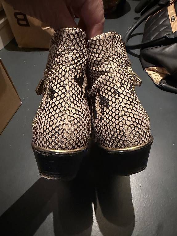 Chloé Chaussures femmes: Chloé Susanna Boots Python-Look Leder Grösse 38 – D'occasion à Zürich par danamihaela12 3