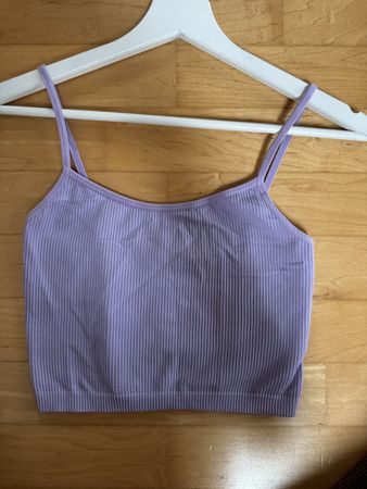 Stradivarius Top Lila, Grösse S