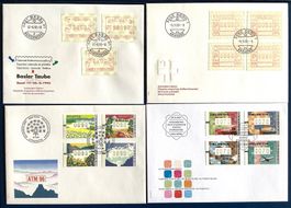 1990 - 2001 / ATM - FDC - Basler Taube + Div.