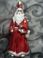 Weihnachtsmann stehend Christbaumschmuck