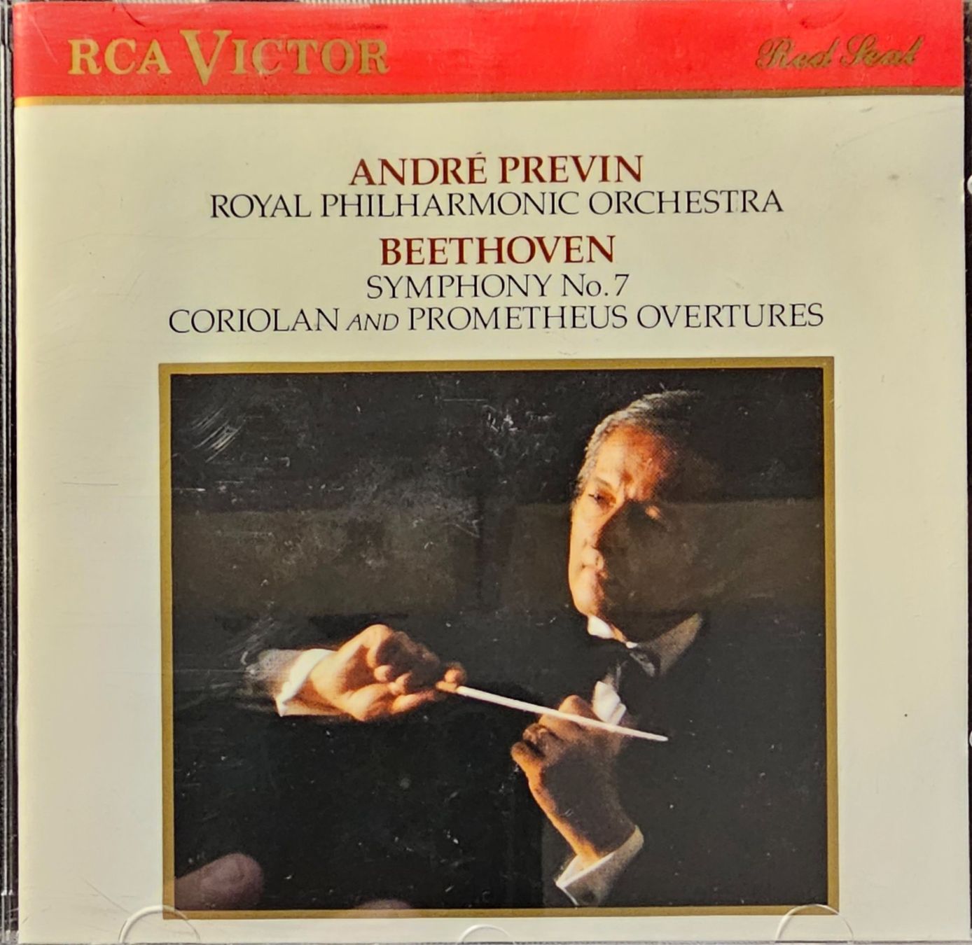 CDs: Beethoven, Previn - Symphony No. 7 Coriolan & Prometheus... – Gebraucht aus Wahlen b. Laufen von Cg10