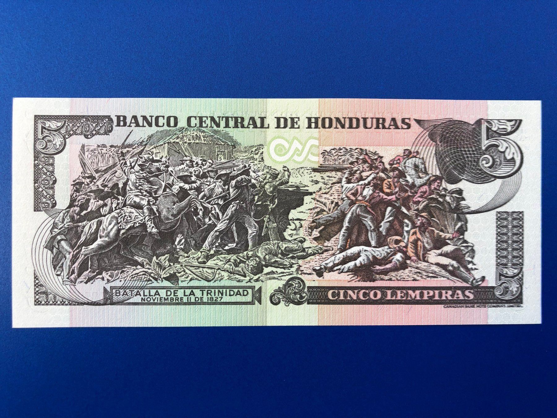 Banconote: BANCO CENTRAL DE HONDURAS 5 Lempiras UNC – Nuovo (secondo la descrizione) da Pfäffikon SZ venduto da Sieben77 1