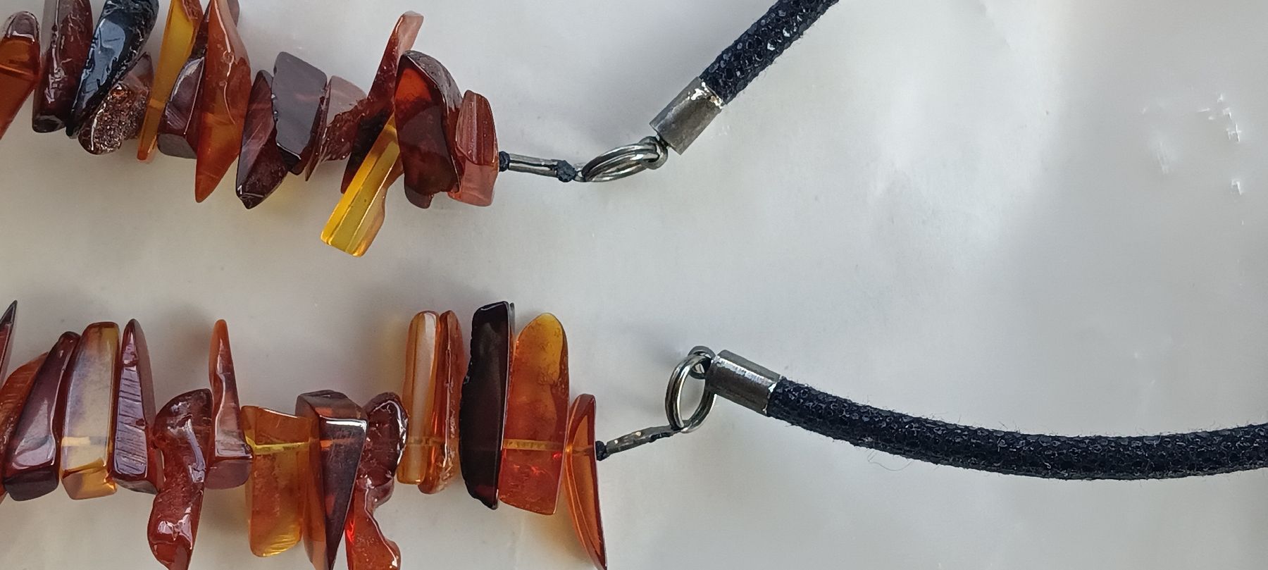 Catenine: Amber Necklace unique shape  – Nuovo (secondo la descrizione) da Zürich venduto da cat_9cvz 2