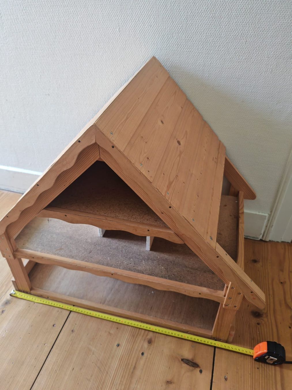 Puppenhäuser & -möbel: Holzpuppenhaus, Marke Eigenbau – Gebraucht aus Winterthur von Foxi9 3