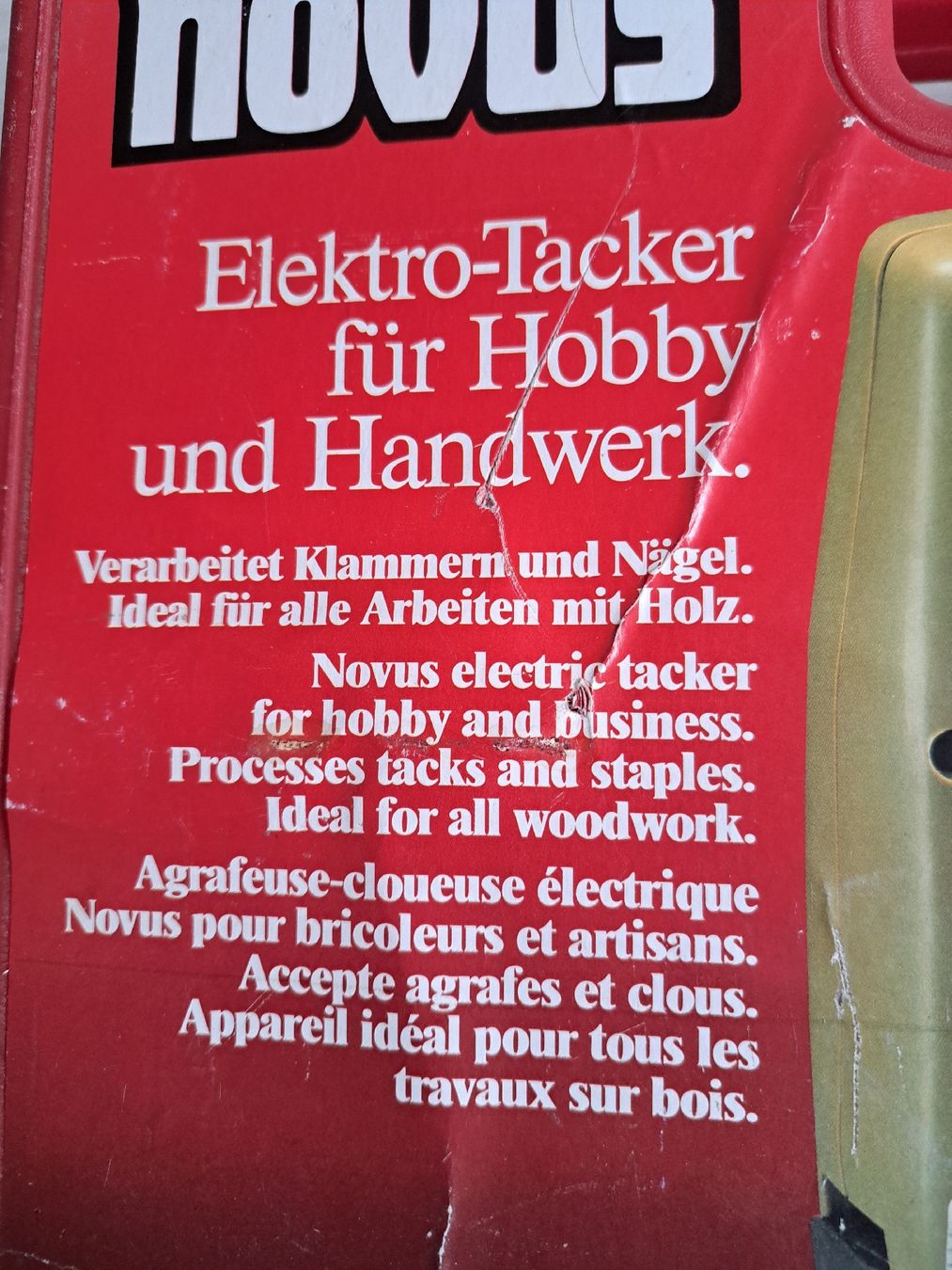 Tutte le macchine: Novus J-172 Electronic Tacker – Usato da Tegerfelden venduto da Spick67 4