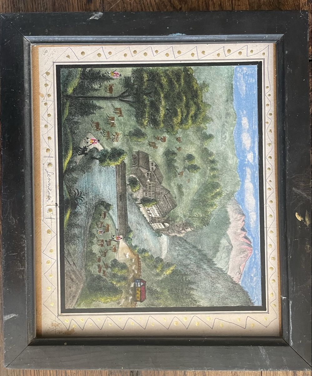 Foto & Immagini: Antik Bild Sennen Kühe Appenzell – Usato da Rorschacherberg venduto da farmer61 3