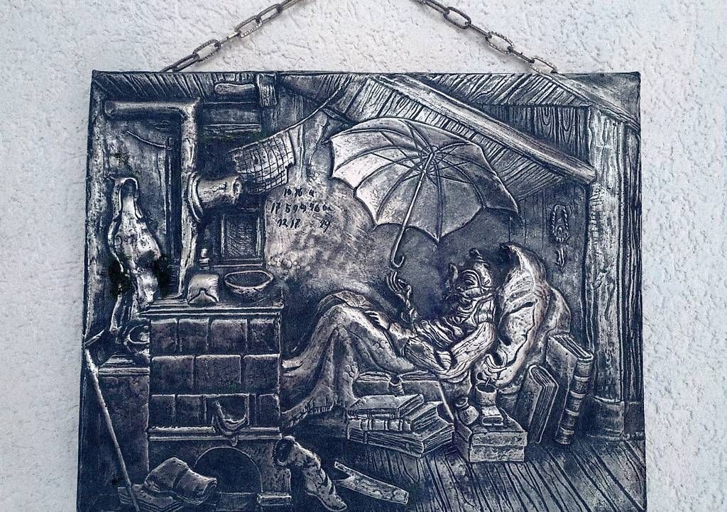 Foto & Immagini: Bild der arme Poet von Carl Spitzweg – Usato da Hefenhofen venduto da monreich123