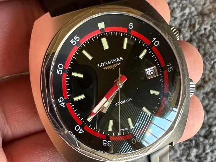 Longines Orologi: Longines Legendary Diver Supercompressor 1970 Re-Edition – Usato da Zeihen venduto da Swissmade