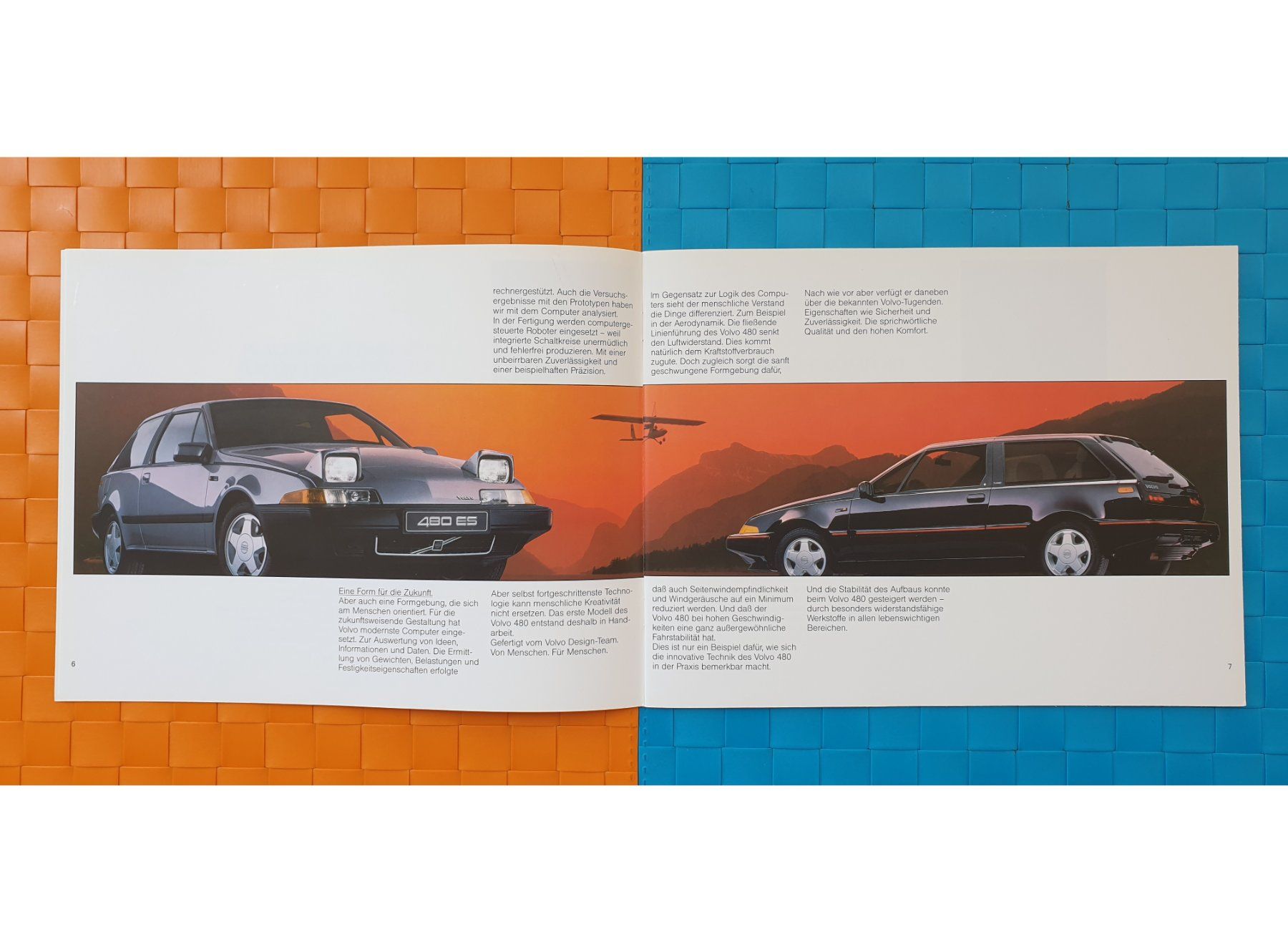 Zeitschriften & Magazine: VOLVO 480 1989 - Prospekt / Katalog – Neu (gemäss Beschreibung) aus Viganello von CARLiteratur 2