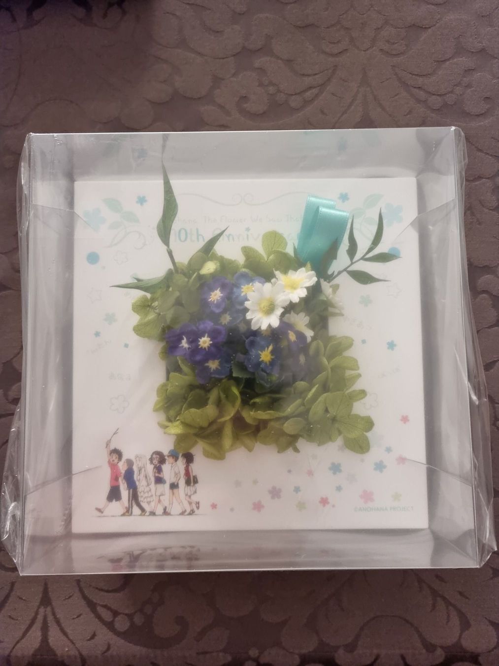Fumetti: Anohana 10th Anniversary - Wood Frame – Nuovo e nell'imballaggio originale da Denges venduto da old-school-89 1