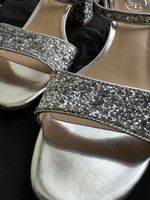 ASH Glitzer Sandalen Silber, Grösse 37, Top Zustand!