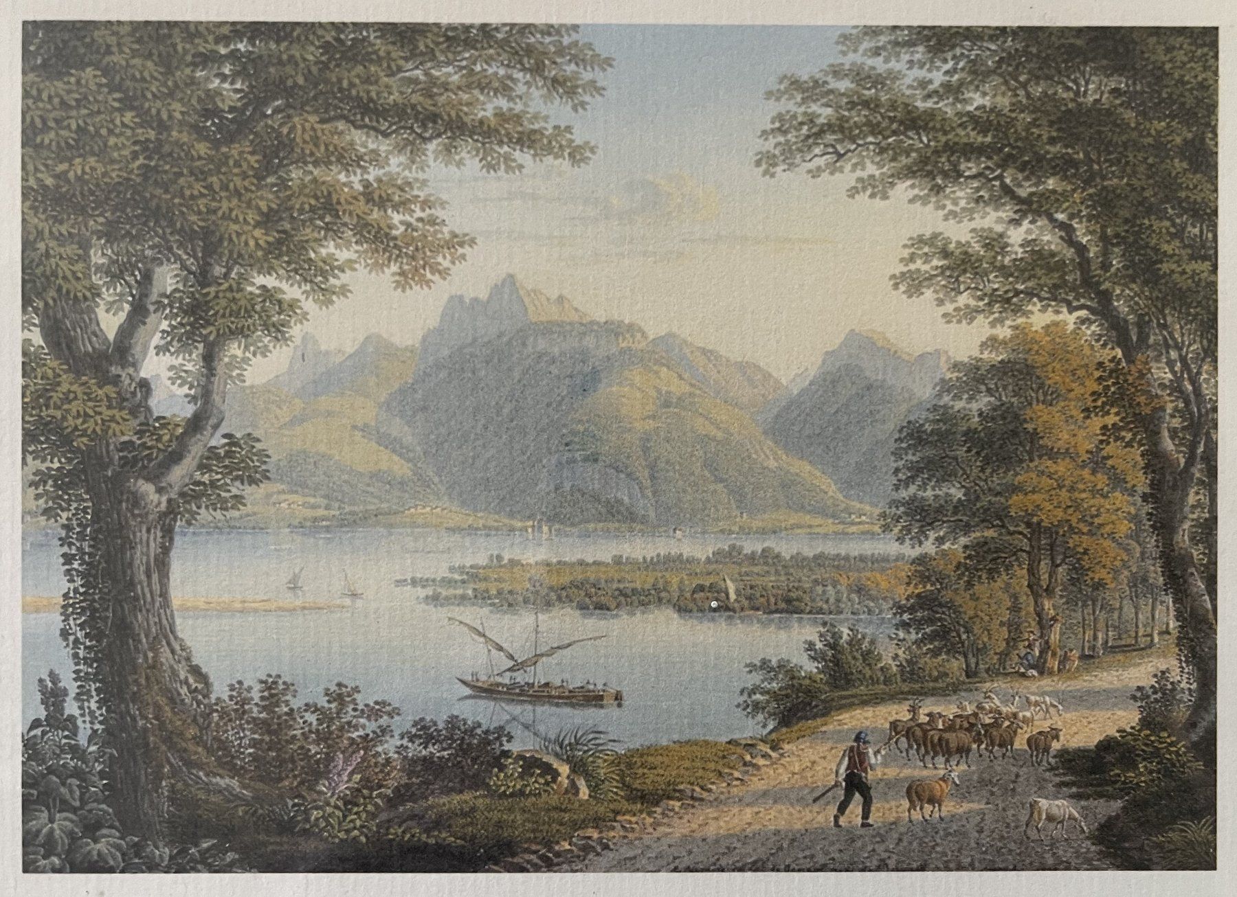 Gravures: Stich - Genfersee - 24 x 18cm – D'occasion à Oftringen par Vucki 3