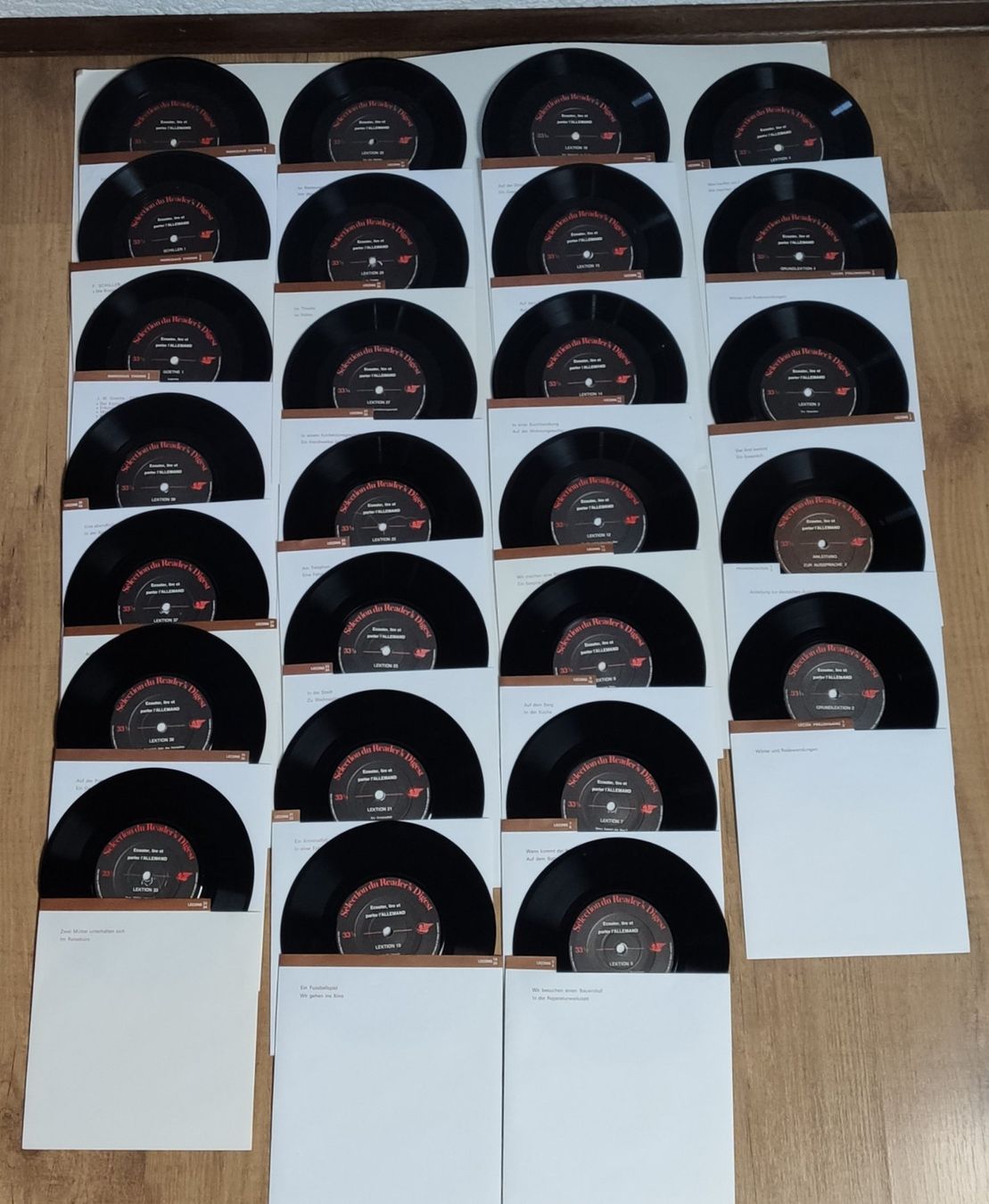 Dischi in vinile: Sélection Reader's Digest, écoutez, lisez, parlez Allemand. – Usato da Lamboing venduto da Qtrica 2