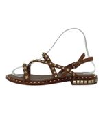 Ash Gold Studded Riemchensandale EU 35 Braun