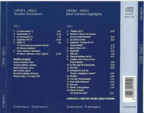 CDs: CD Opera, Arias – Gebraucht aus St. Margarethen TG von ursk10 1