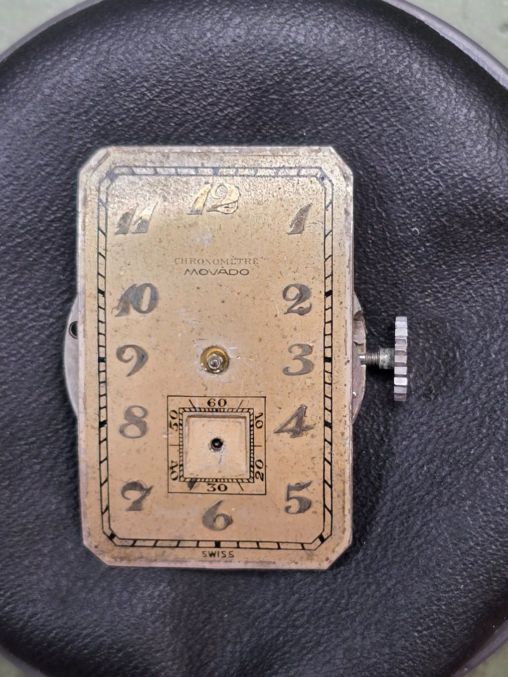 Movado Orologi: Mouvement Movado 730 – Difettoso da Tramelan venduto da Nirdan