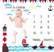 Baby Fotoshooting - Hintergrunddecke Schiff