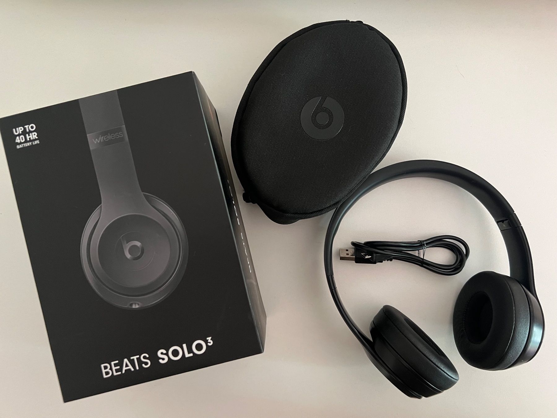 Beats Kopfhörer: Beats Solo3 Wireless in Schwarz – Gebraucht aus Schlieren von Kikkixx