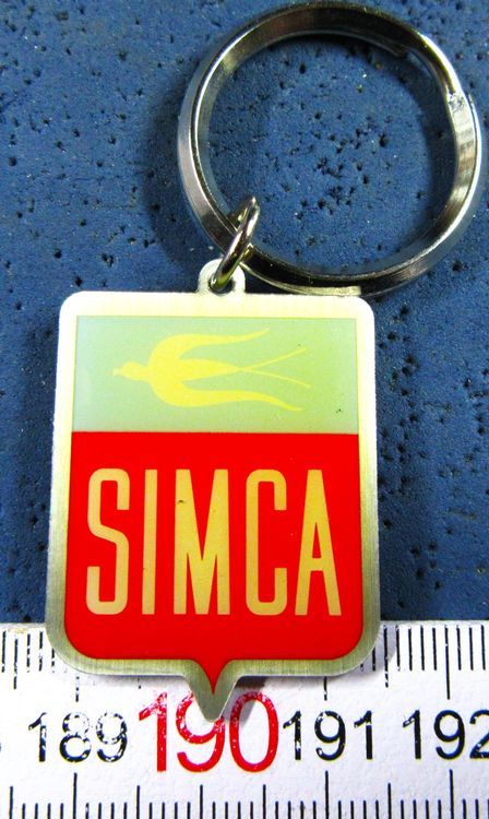 SIMCA AUTO LOGO SCHLÜSSELANHÄNGER VINTAGE (Gebraucht) in Ettingen für ...