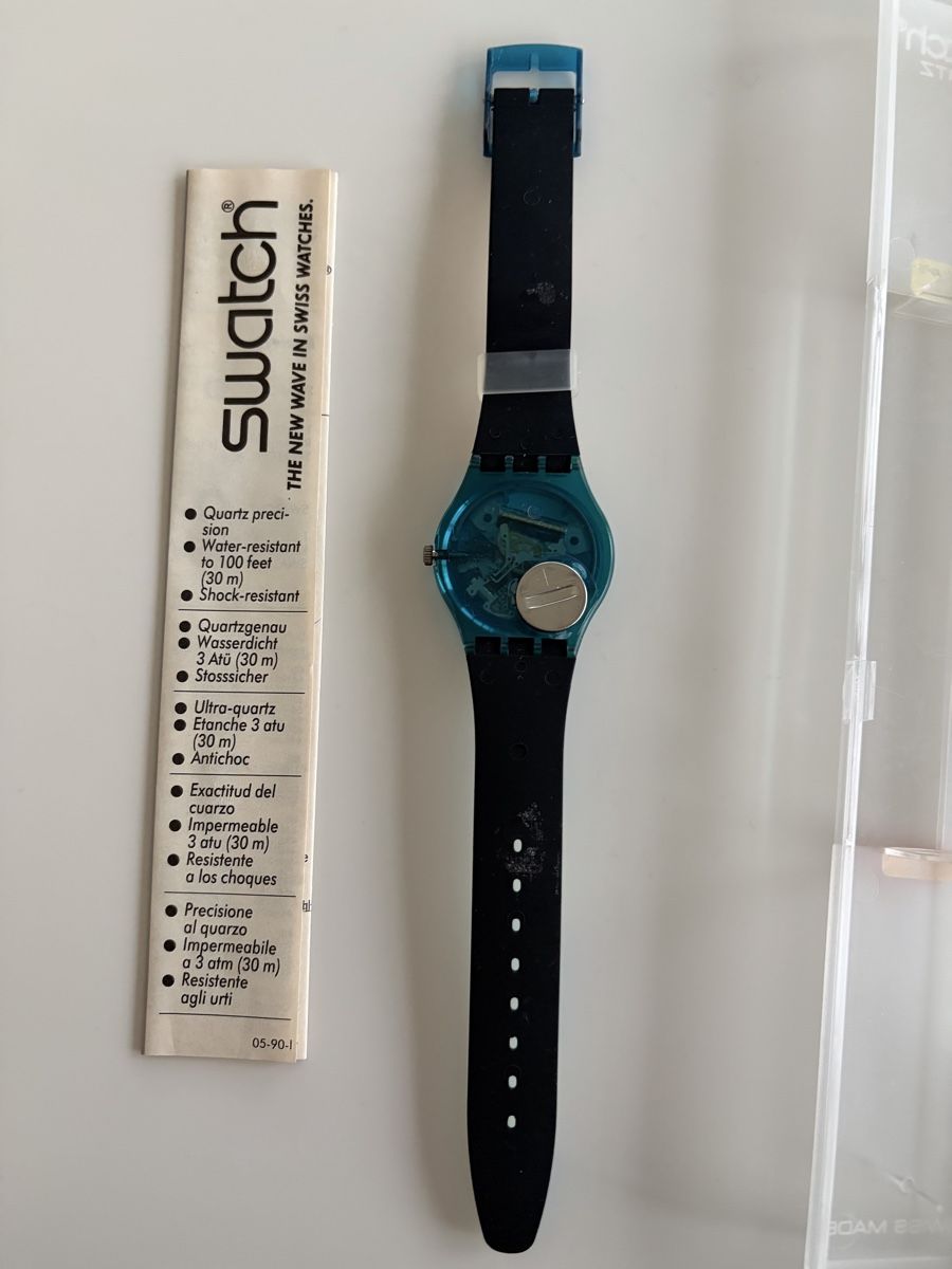 Swatch Orologi: Swatch - Gent Metroscape GN109 - 1990 – Nuovo e nell'imballaggio originale da Zürich venduto da shopping07 2