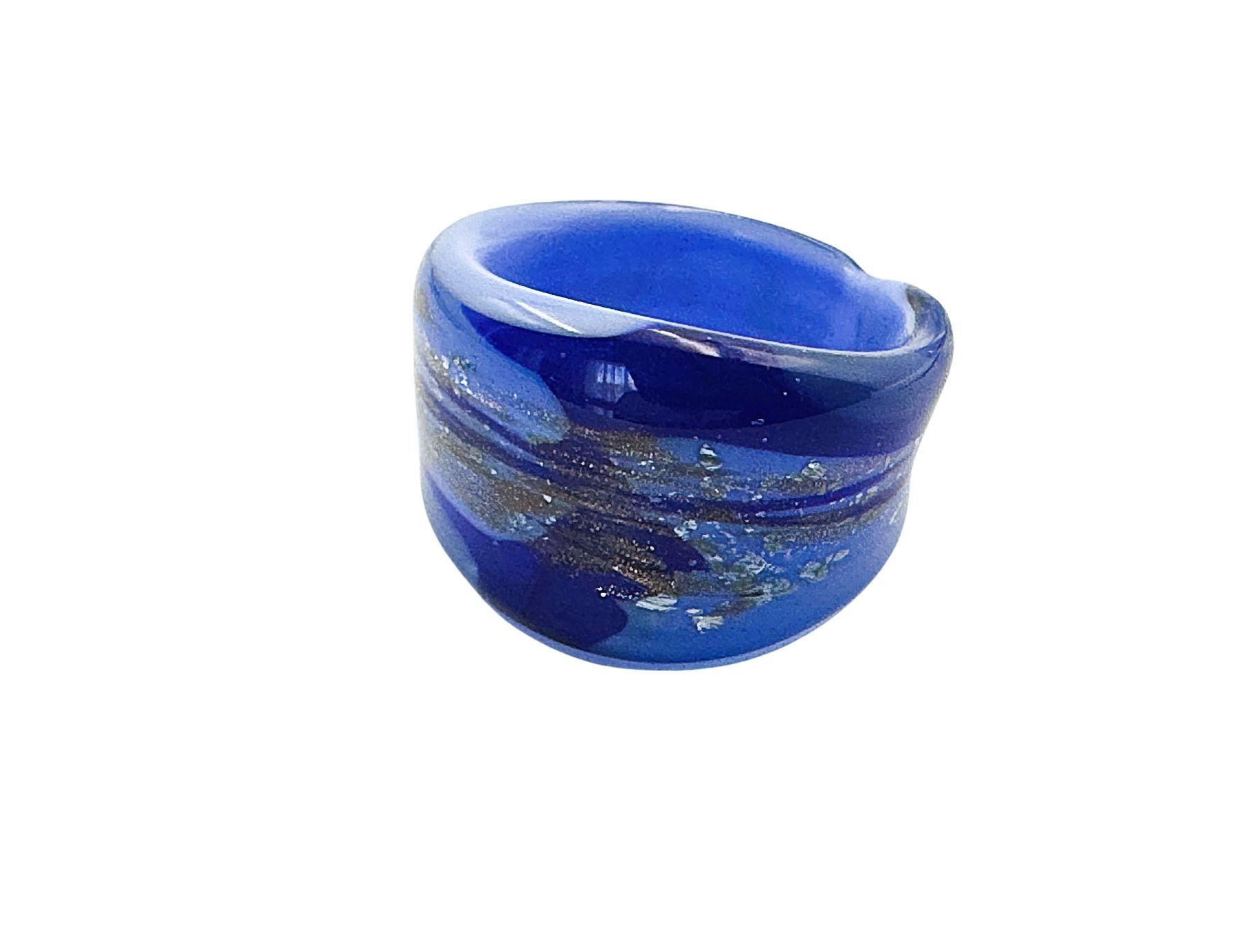 Murano Anelli: Ring Murano Glas G 56 Breite 17mm – Nuovo e nell'imballaggio originale da Oberkulm venduto da Murano-Schmuck 1
