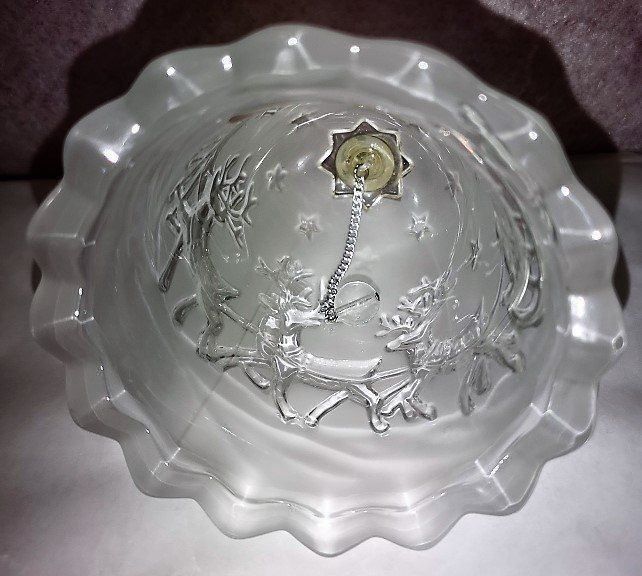 Campanacci mucche: Weihnachtsglocke Glas – Usato da Lutzenberg venduto da Pinschi01 5